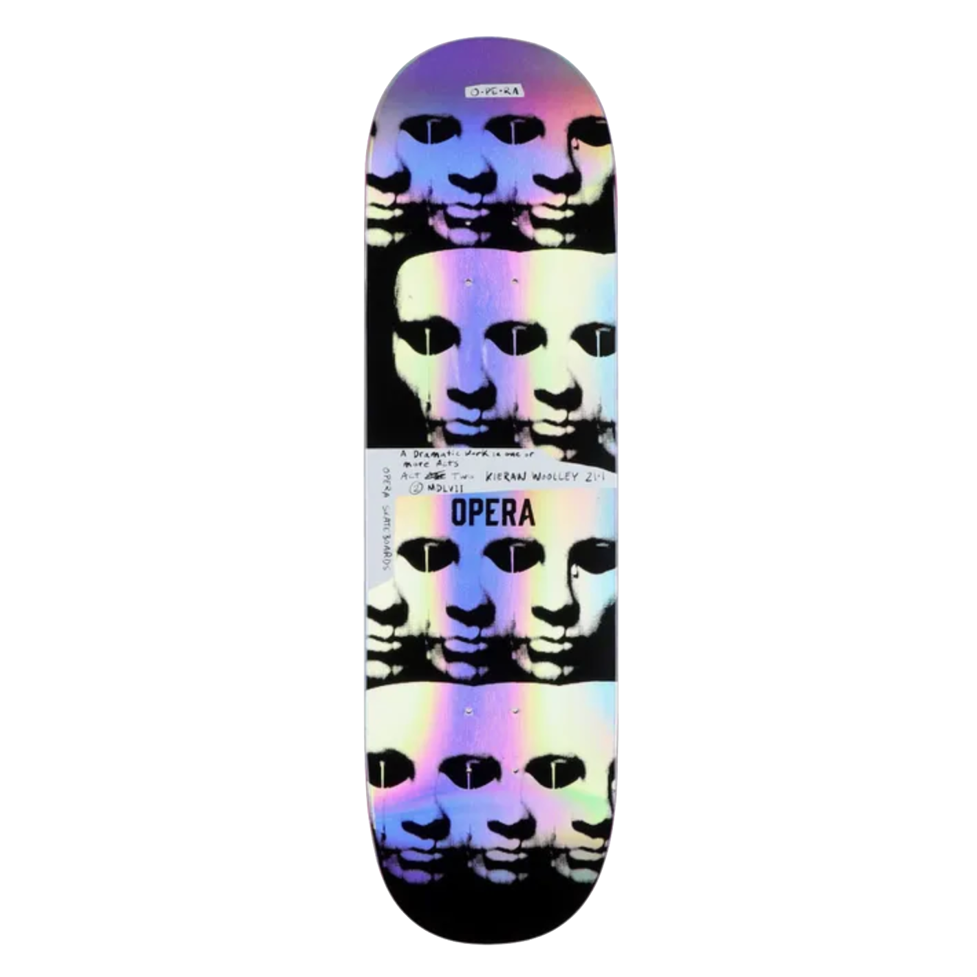 Opera Kieran Wooley deck Repeater 8.5" x 31.95"