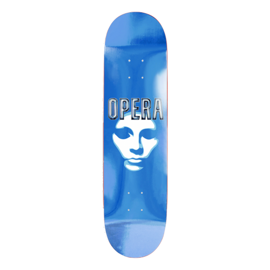 Opera Mask Logo deck blue 8.25''