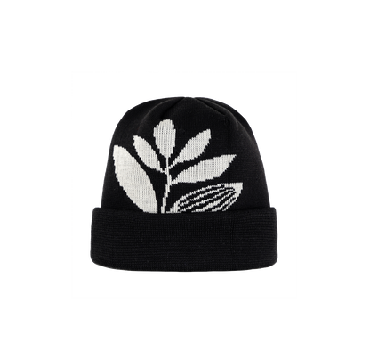 Magenta Plantasia Knit beanie black