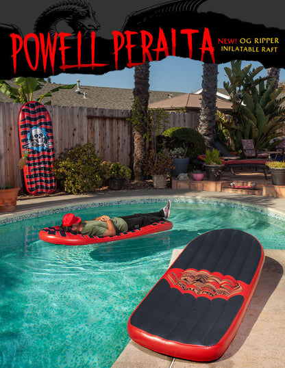 Powell Peralta Raft Ripper deck red