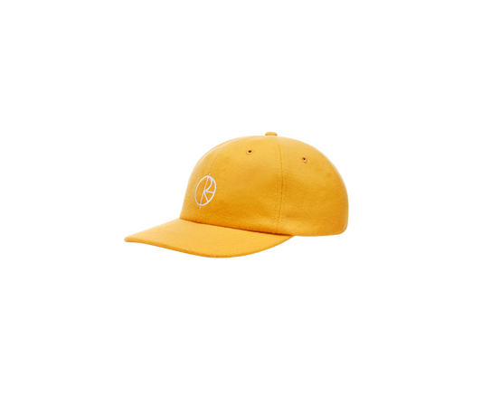 Polar Skate Co Canvas 6 panels cap yellow