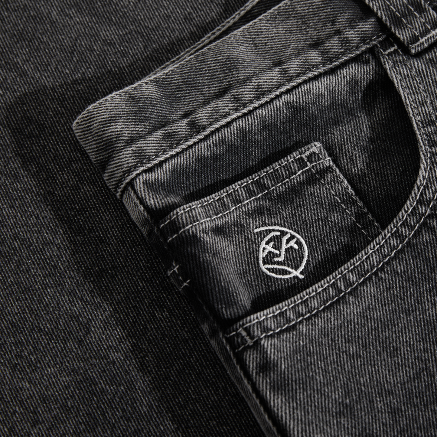 Polar Skate Co Big Boy pant silver black