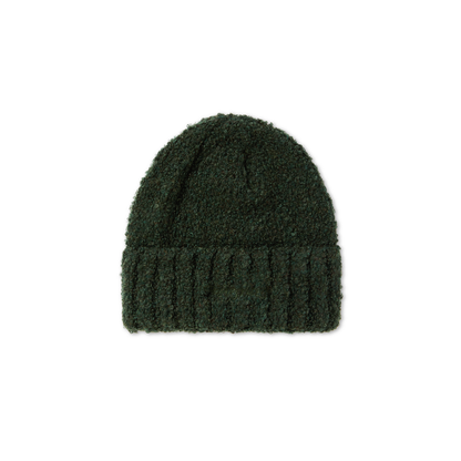 Polar Skate Co Fluffy beanie dark green