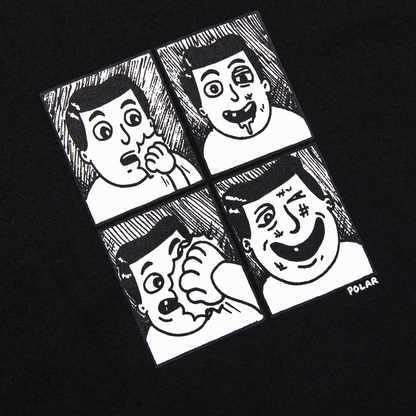 Polar Skate Co Punch tee black