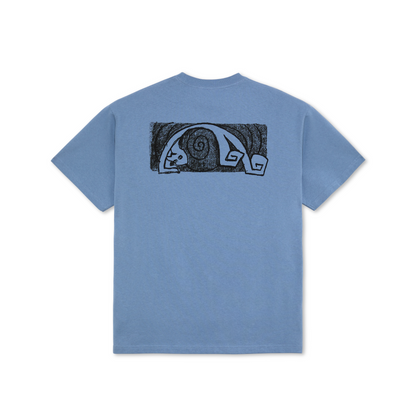 Polar Skate Co Yoga Trippin' tee oxford blue