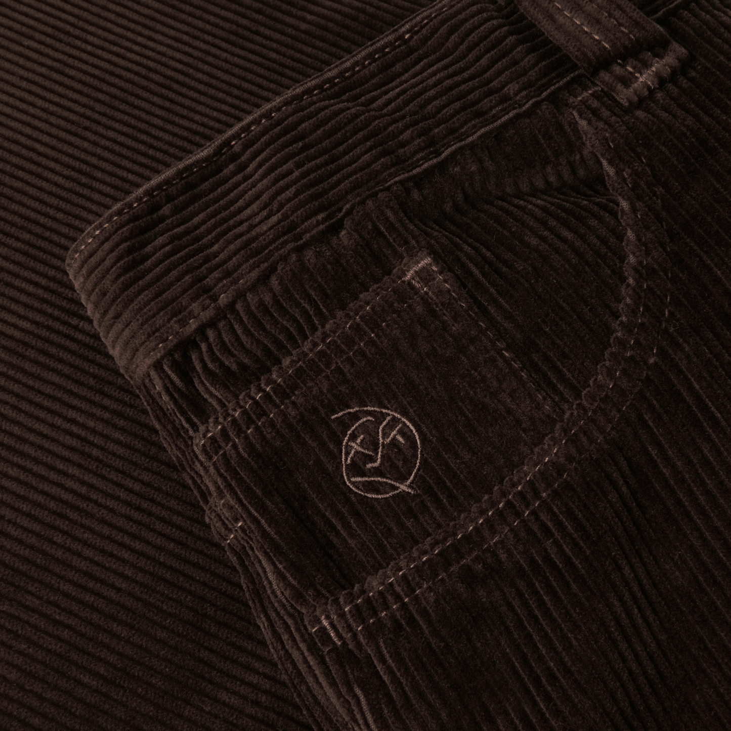 Polar Skate Co Big Boy pant cord chocolate