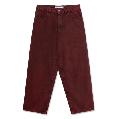 Polar Skate Co Big Boy pant red black
