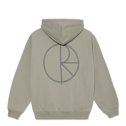 Polar Skate Co Dave hoodie Stroke logo vetiver