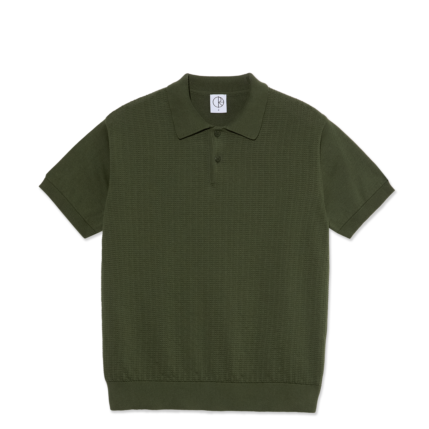 Polar Skate Co Miles polo shirt dark olive