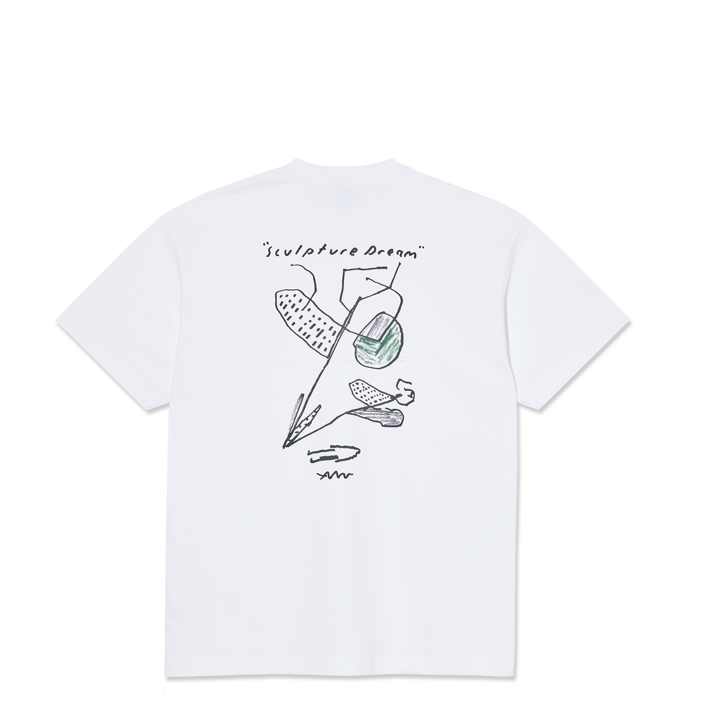 Polar Skate Co Sculpture Dream tee white