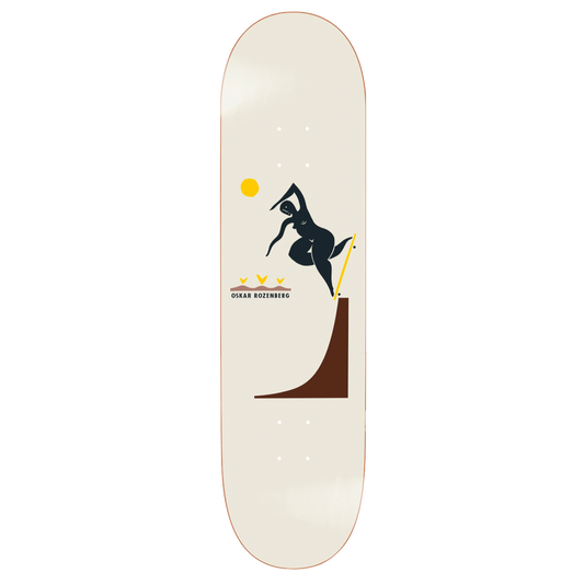 Polar Skate Co Oskar Rozenberg bs noseblunt deck cream 8.5''