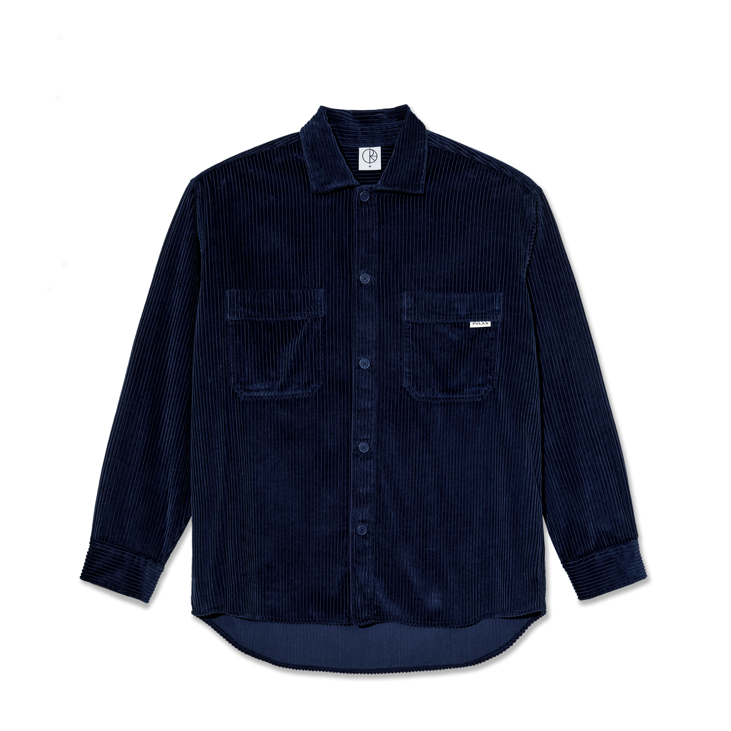 Polar Skate Co Big Boy Over Shirt Cord navy