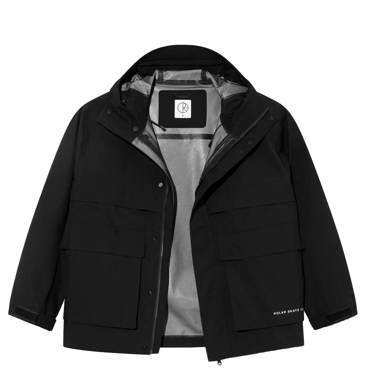 Polar Skate Co Cargo Shell jacket black