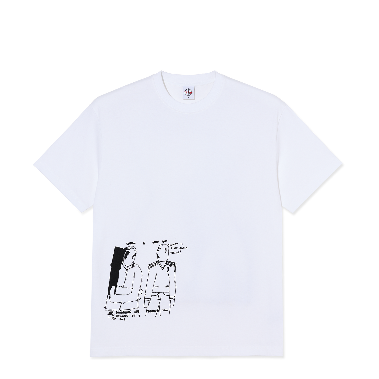 Polar Skate Co The End tee white