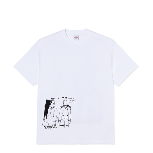 Polar Skate Co The End tee white