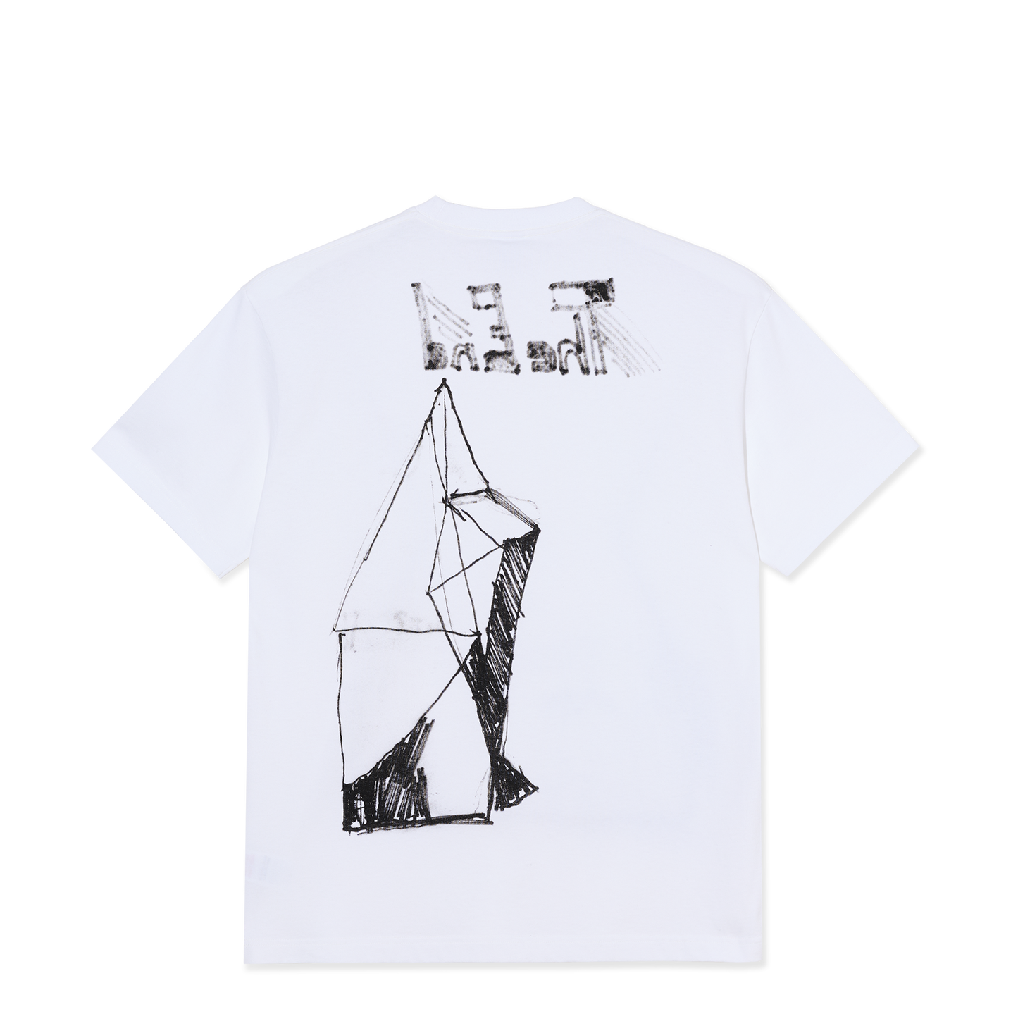 Polar Skate Co The End tee white