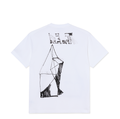 Polar Skate Co The End tee white