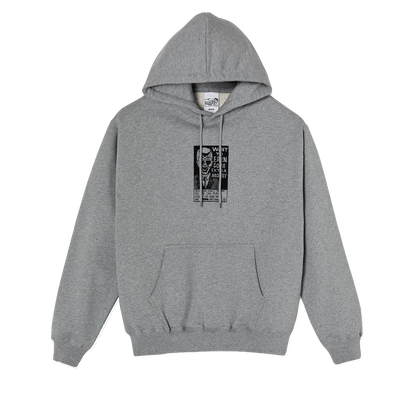 Polar Skate Co hoodie Classifieds heather grey