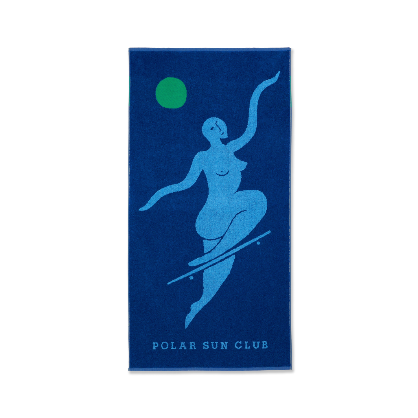 Polar Skate Co towel No Complies Forever egyptian blue