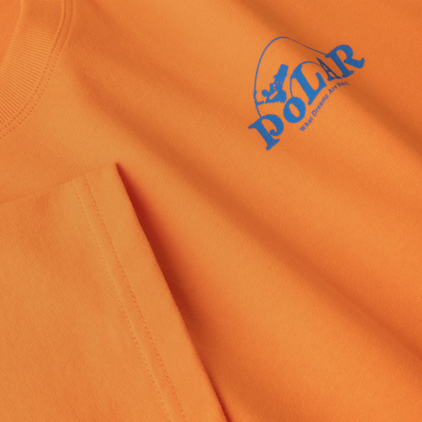 Polar Skate Co Dreams tee orange