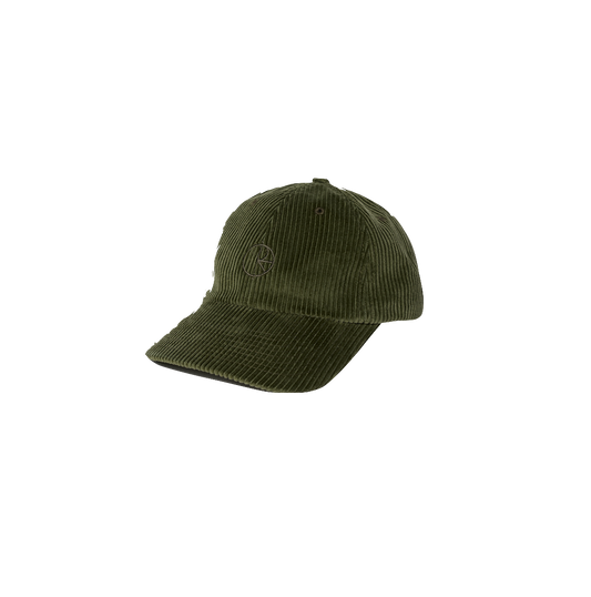 Polar Skate Co Sai cap cord uniform green