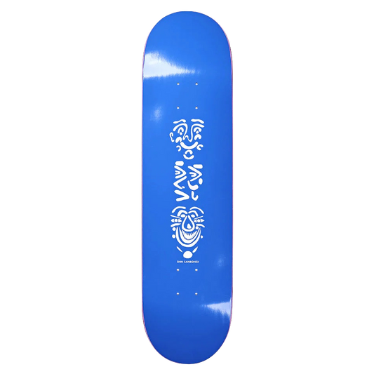 Polar Skate Co Shin Sanbongi deck Faces blue 8.125"