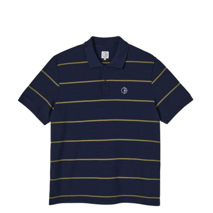 Polar Skate Co Stripe polo rich navy