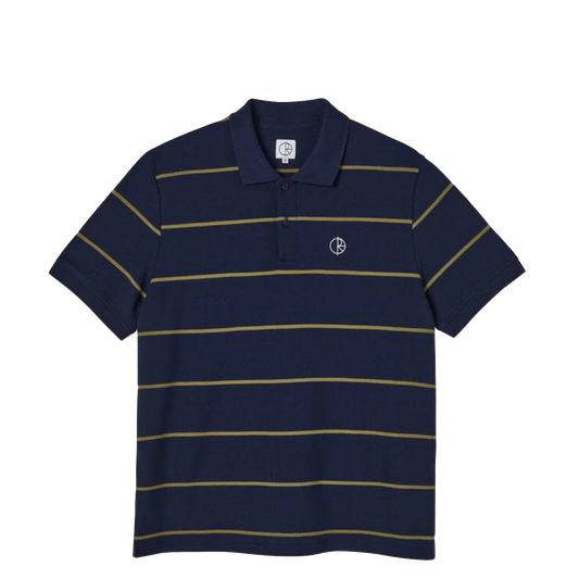 Polar Skate Co Stripe polo rich navy