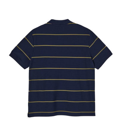 Polar Skate Co Stripe polo rich navy
