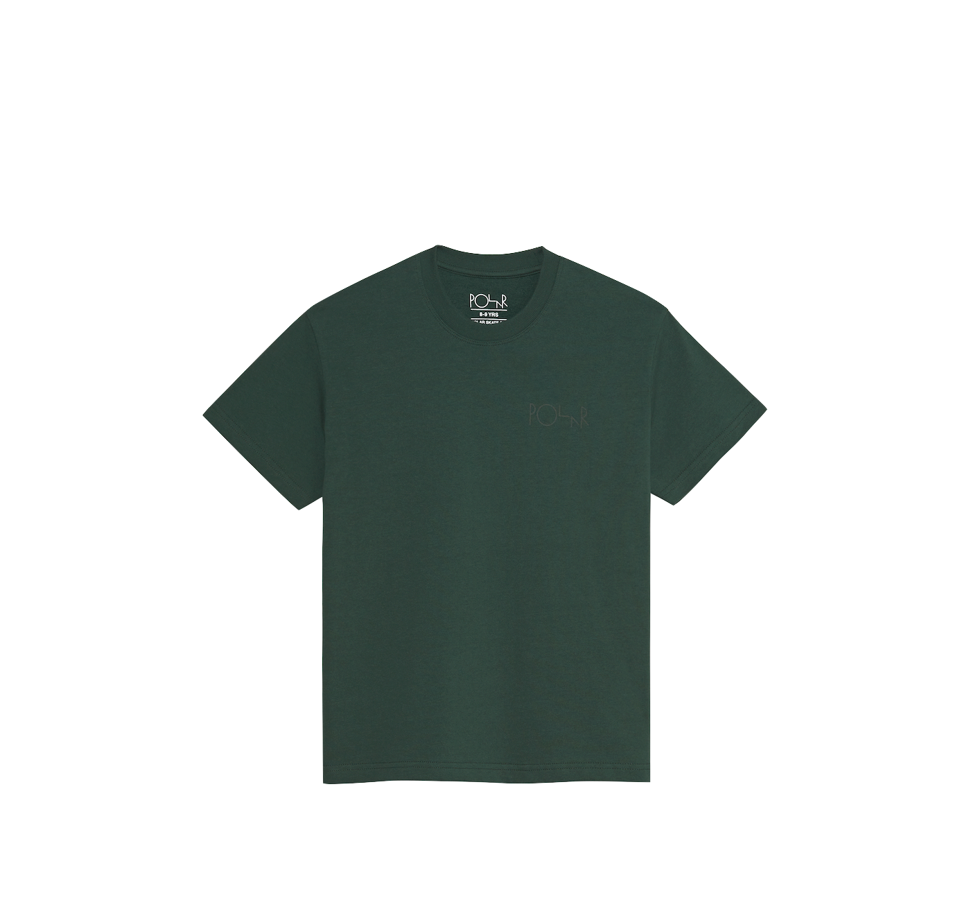 Polar Skate Co Stroke Logo tee Kid green