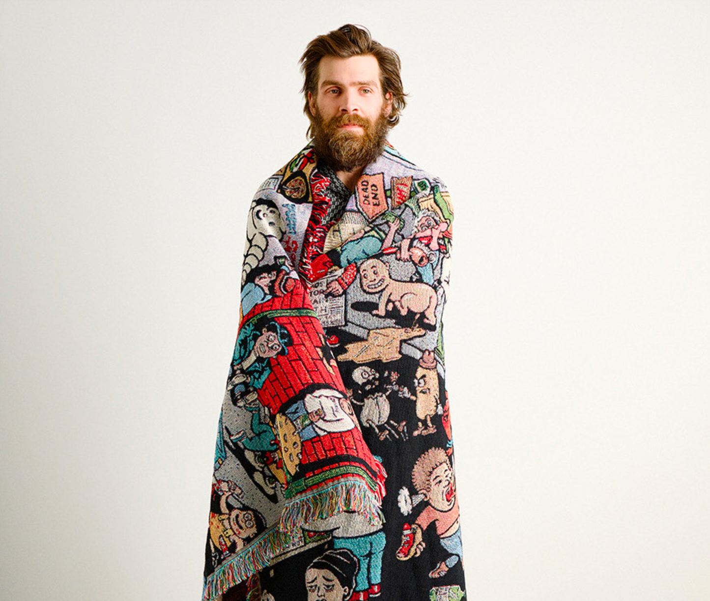 Polar Skate Co Throw Blanket Street Corner