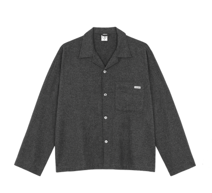Polar Skate Co Tony L/S Shirt Flannel dark grey