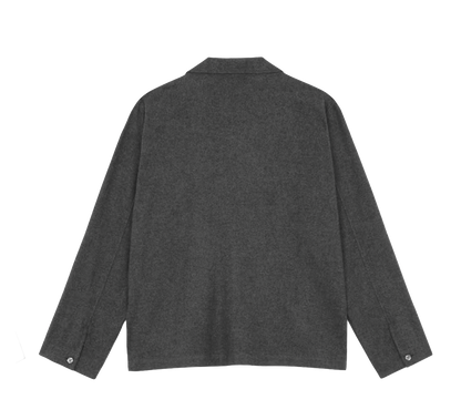 Polar Skate Co Tony L/S Shirt Flannel dark grey