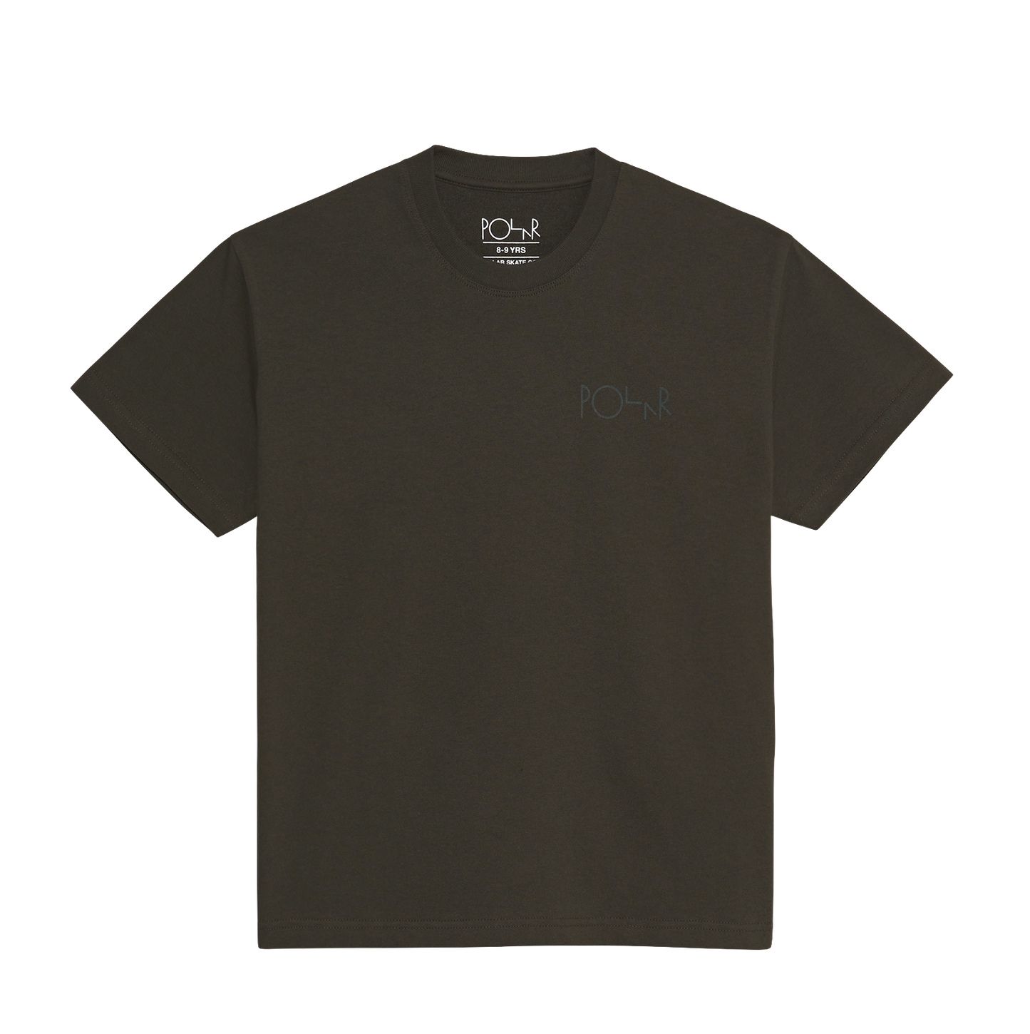 Polar Skate Co Stroke Logo tee dirty black