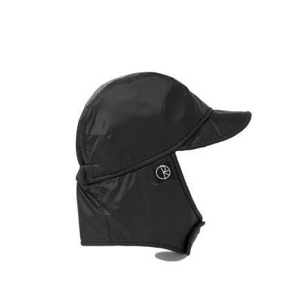 Polar Skate Co Luke Flap cap ripstop black