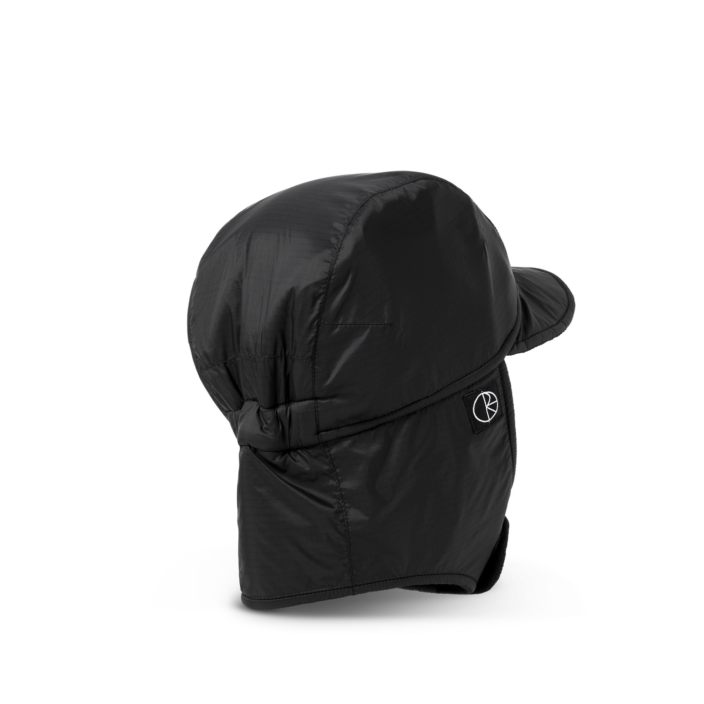 Polar Skate Co Luke Flap cap ripstop black