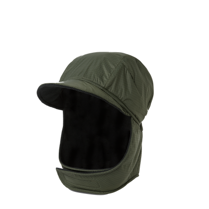 Polar Skate Co Luke Flap cap ripstop grey green
