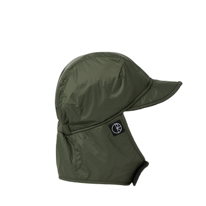 Polar Skate Co Luke Flap cap ripstop grey green