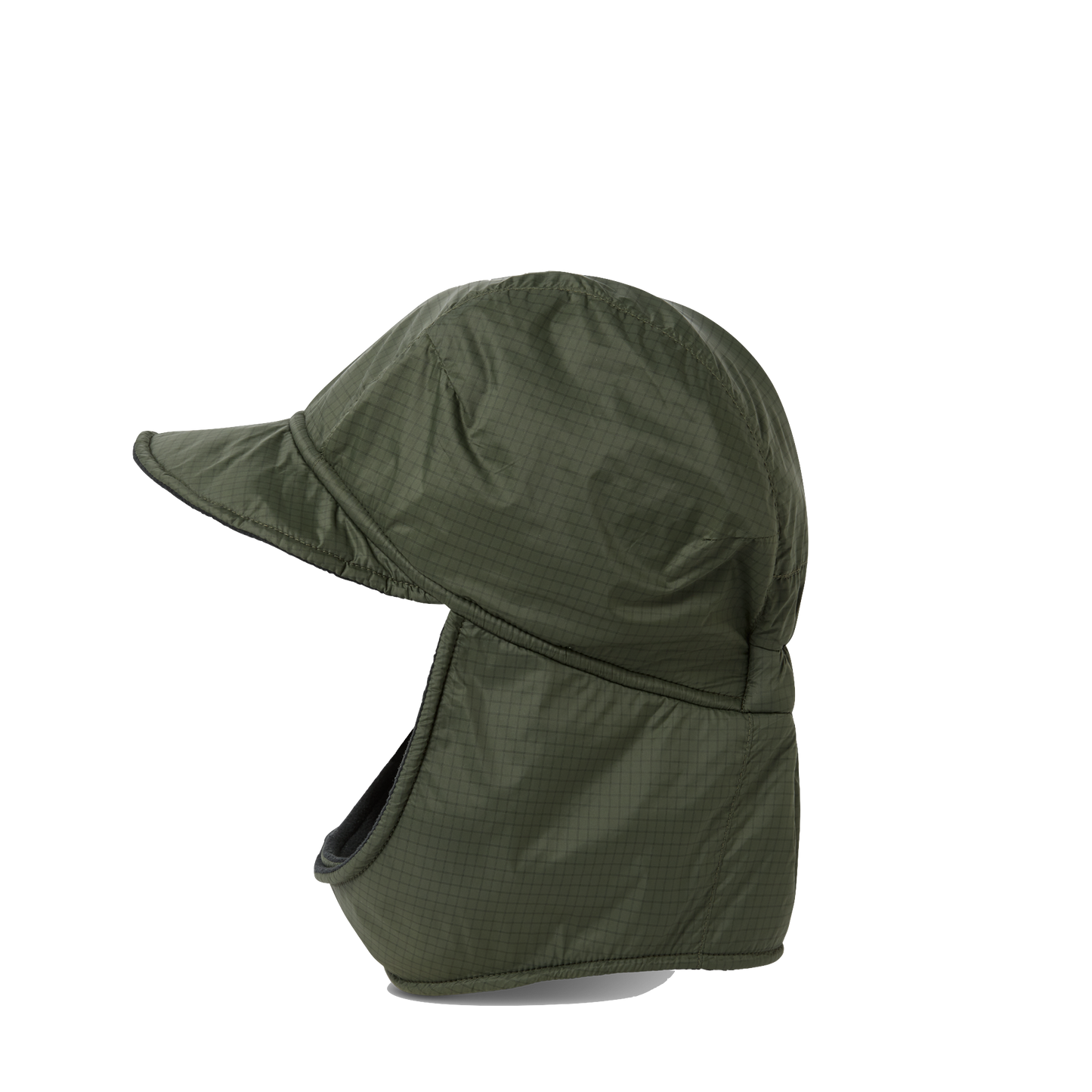 Polar Skate Co Luke Flap cap ripstop grey green