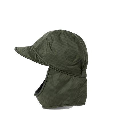 Polar Skate Co Luke Flap cap ripstop grey green