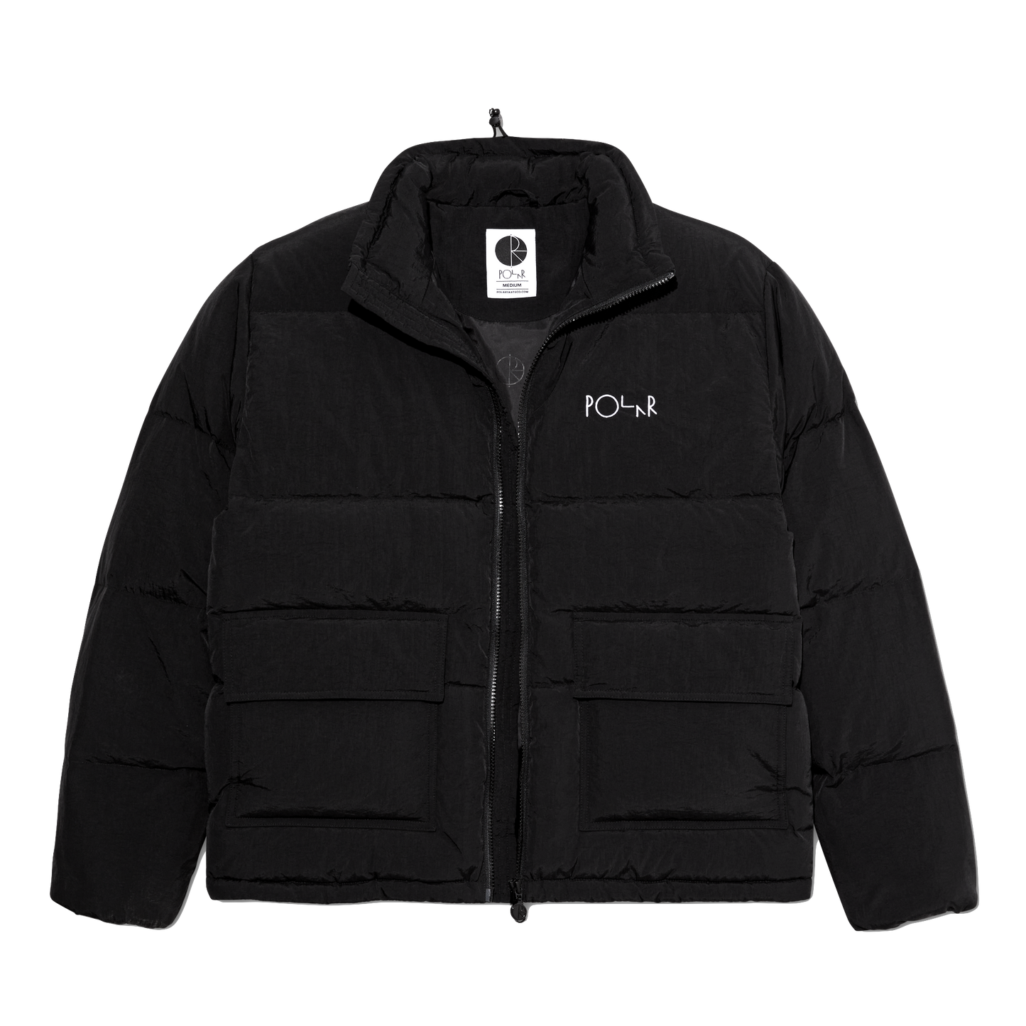 Polar Skate Co Pocket Puffer jacket black