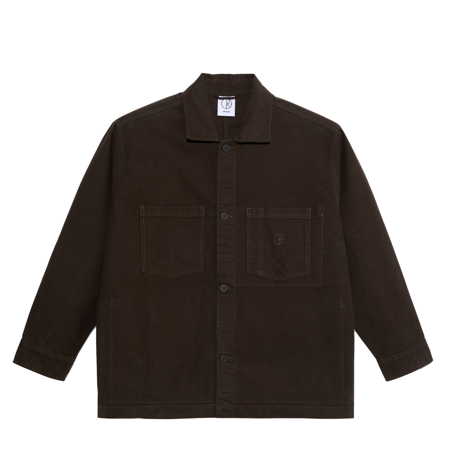 Polar Skate Co Theodore Overshirt dark olive