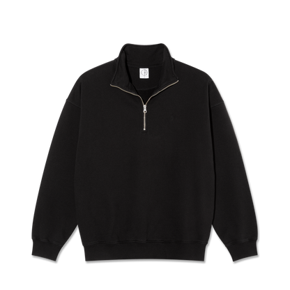 Polar Skate Co Franckie Half Zip sweater black