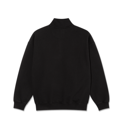 Polar Skate Co Franckie Half Zip sweater black