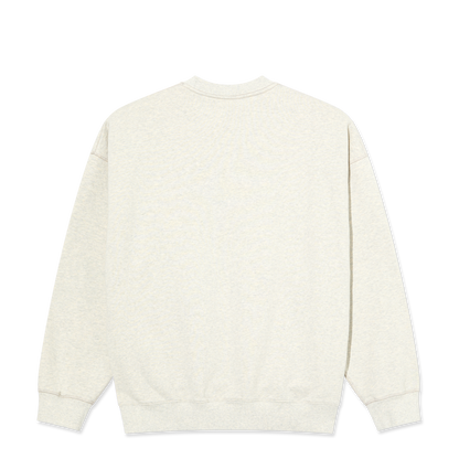Polar Skate Co Frankie crewneck ivory grey melange