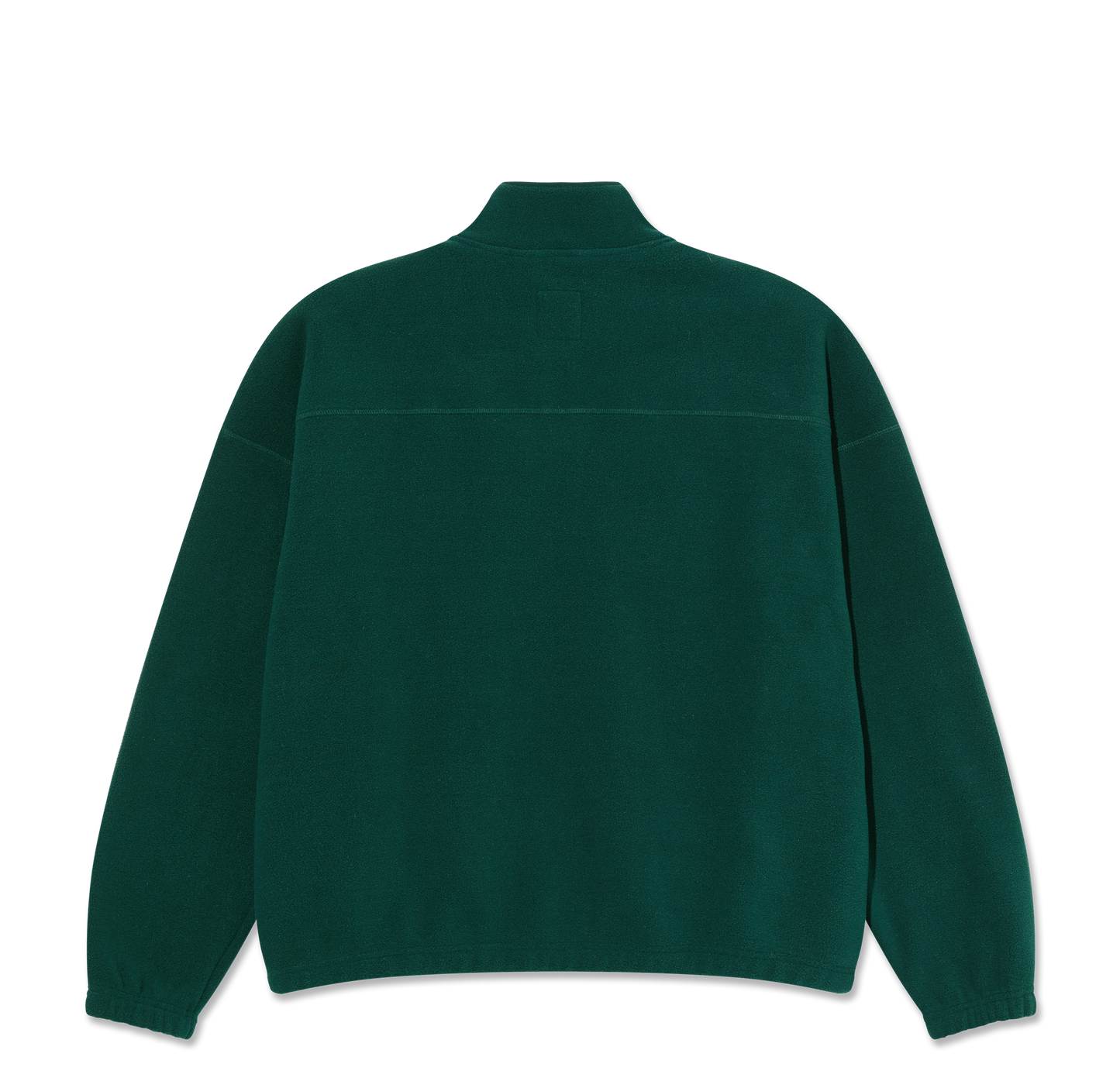 Polar Skate Co Ivan half zip sweatshirt dark emerald