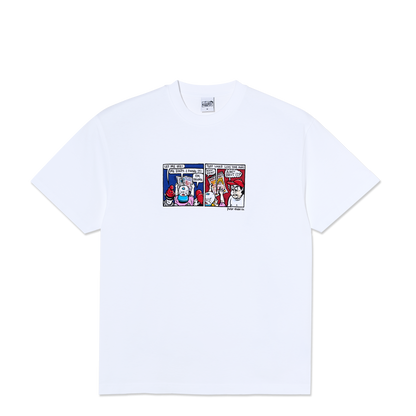 Polar Skate Co Shut It! tee white