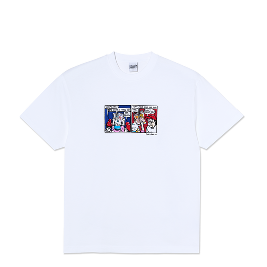 Polar Skate Co Shut It! tee white