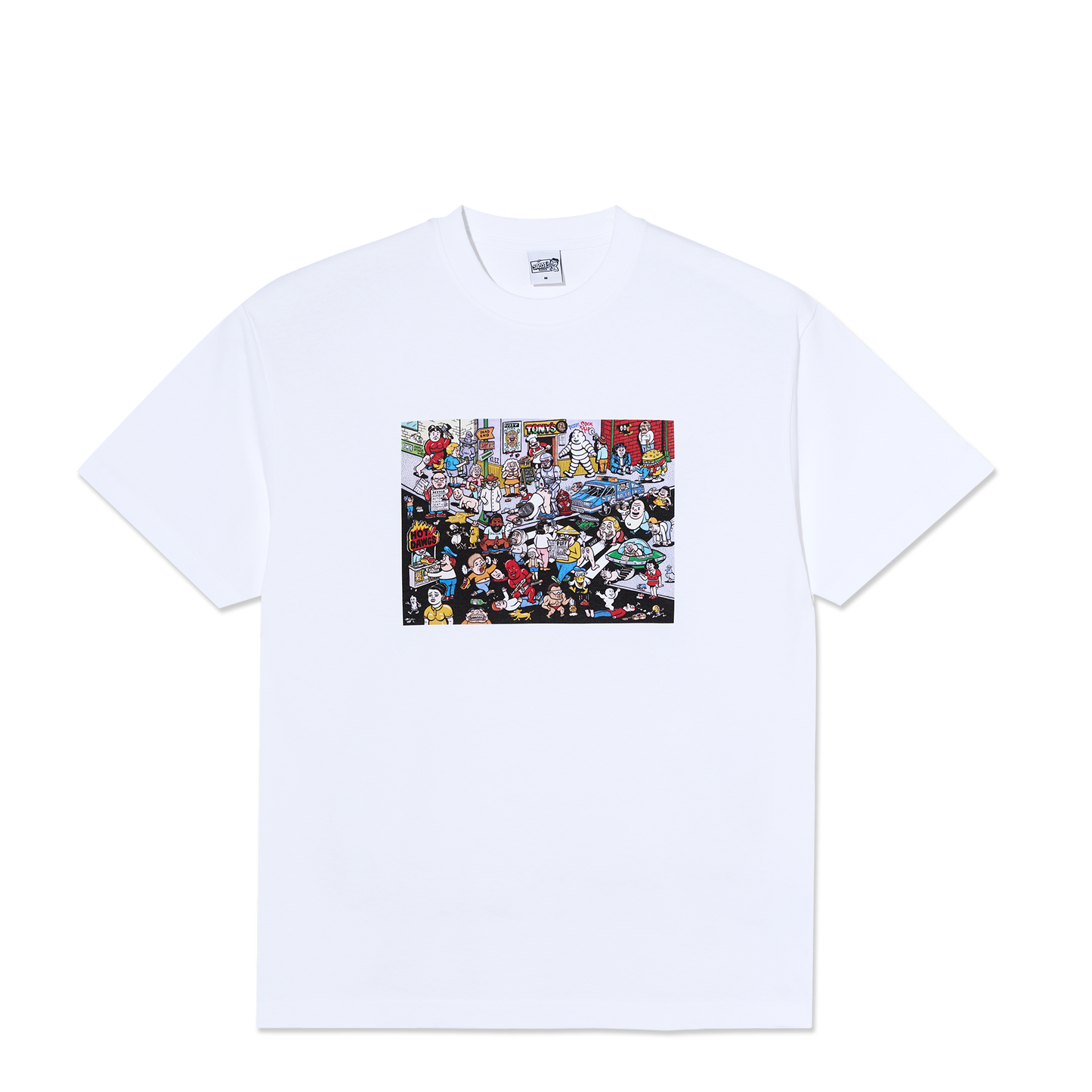 Polar Skate Co Street Corner tee white