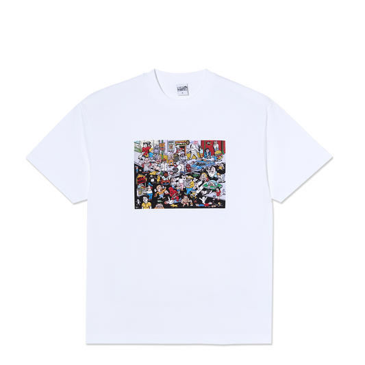 Polar Skate Co Street Corner tee white